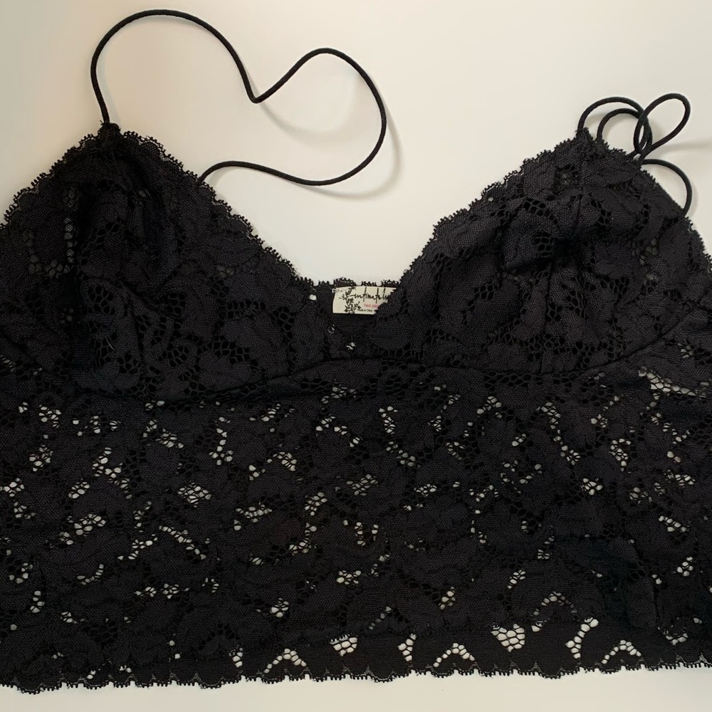 Free People Lacy Wide Bralette
